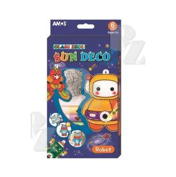 Speciální výtvarná barva Barvy na sklo sada 6 barev 10,5 ml + 6 sklíček Robot 6410, Anděl Přerov