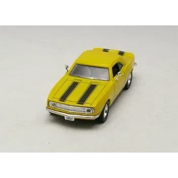 autíčko Lucky Die Cast Chevrolet Camaro Z28 1967 žlutá 1:43 Yat Ming
