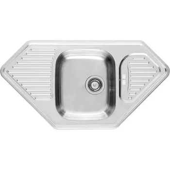 Nerezový dřez Casarredo Nerezový dřez MEDUSA CORNER 1B2D vestavný