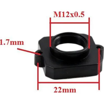 Objektiv Secutek M12x0.5 ABS úchyt pro objektiv (22mm šířka)