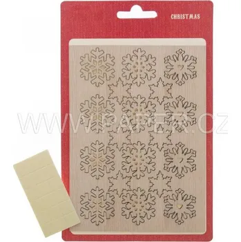 Dekorace Vločky lepící polštářky