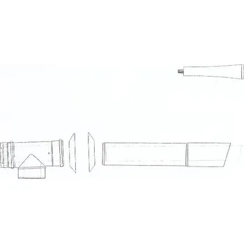 Kouřovod ALMEVA - LIK paket fasádního odkouření revizní průměr 60/100 mm - 1 metr SETKR5