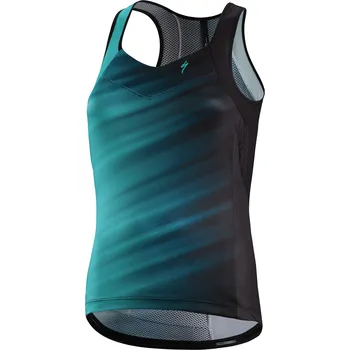 cyklistický dres Specialized SL Expert Wmn Tank Acid 2019 Velikost: L Tyrkysová