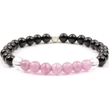 Náramek Moni dámský náramek onyx křišťál jadeit