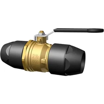 Vodovodní potrubí AIRnet Kulový kohout se spojkami 50 mm