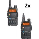 Zvýhodněná sada 2x Baofeng UV-5R (5W)
