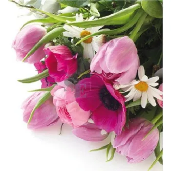 Papírový ubrousek Papírové ubrousky jarní kytice P2 33/3/20, Stil