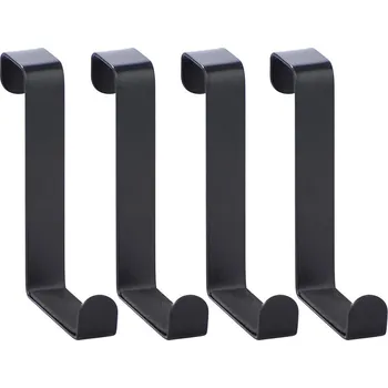 Věšák Háčky na dveře, sada 4 kusů, kovové, WENKO