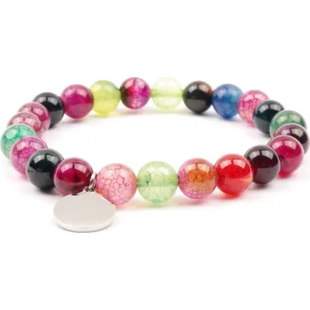 Náramek Moni dámský náramek turmalín s přívěškem