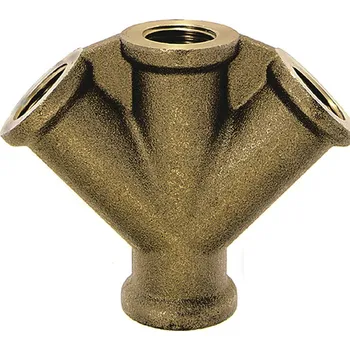 Instalatérský materiál Lüdecke Roztrojky bez rychlospojek G3/8"