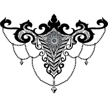 Odstranitelné tetování Chandelier - nalepovací bikini tetování