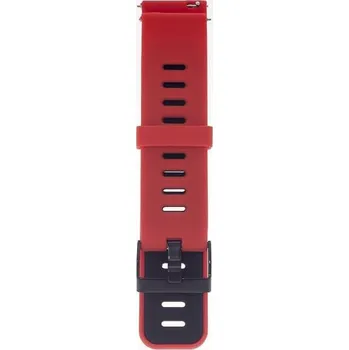 Příslušenství k chytrým hodinkám Amazfit Pace/Stratos 22 mm řemínek červeno-černý