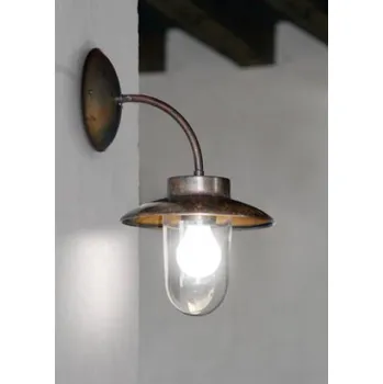 ALDO BERNARDI Nástěnná lampa retro Linea Traviata Uchycení: čtvrtoblouk LAR.179