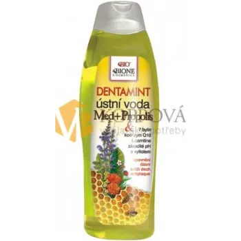 Ústní voda Ústní voda-med+propolis - 500ml /Dentamint/