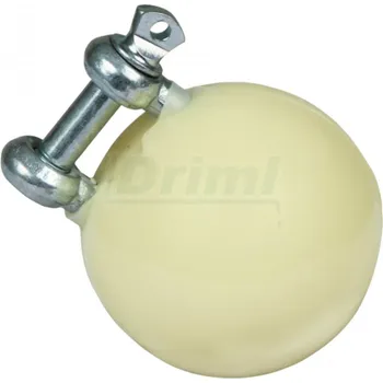 Antistresový míč plastový se závěsem Ø 55mm