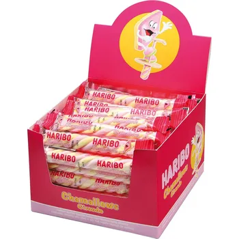 Bonbon Marshmallow spirálky HARIBO GIRONDO 11.5 g (BALENÍ 60 ks (Haribo GIRONDO Chamallows / pěnové želé HARIBO)