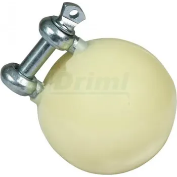 Antistresový míč plastový se závěsem 75mm