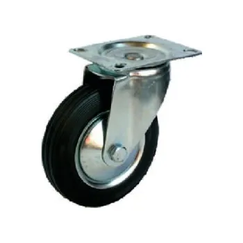Pojezdové kolečko Kolo otočné pr.100 60kg černé