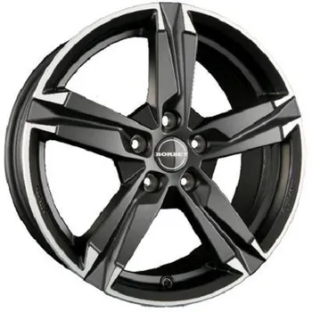 Alu kolo Borbet T10 mat černá/leštěné čelo 7x17 5x114,3 ET50