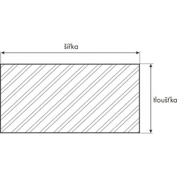 Hranolek 27 x 45 x 2000 mm smrk