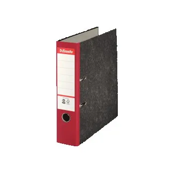 Pořadač A4 pákový papírový s barevným hřbetem - hřbet 7,5 cm / červená