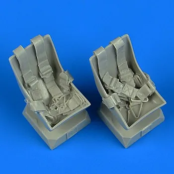 Plastikový model Quickboost 1/32 Bucker Bu 131 seats with seatbelts (ICM)