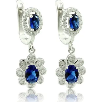 Náušnice Stříbrné náušnice na Anglické zapínání 833