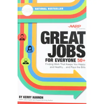 Great Jobs for Everyone 50 +: Finding Wokr That Keeps You Happy and Healthy...and Pays the Bills - Kerry Hannon [EN] (2017, brožovaná)