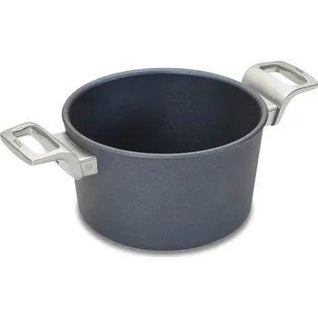 Pánev Titanový Hrnec Diamond Lite PRO s nerezovou rukojetí neindukční 20 cm - WOLL (Titanový hrnec 20 cm s nerezovou rukojetí Diamond Lite PRO neindukční - WOLL)