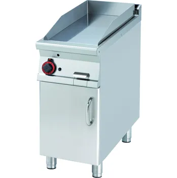 Kuchyňský gril Deska grilovací plynová FTR 94 GS rýhovaná chromovaná