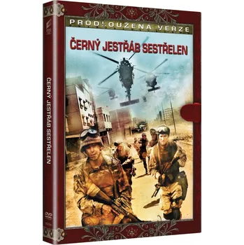 DVD film DVD Černý jestřáb sestřelen Knižní edice (2017)
