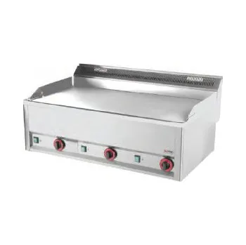 Kuchyňský gril Deska grilovací elektrická FTHC 90 EL hladká chrom REDFOX