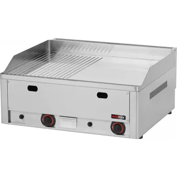 Kuchyňský gril Deska grilovací plynová FTHRC 60 G kombinovaná chrom REDFOX