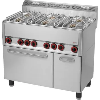 Sporák Sporák kombinovaný SPT 90 GLS s elektrickou troubou REDFOX