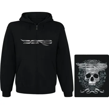 Pánská mikina mikina s kapucí a zipem Doro - 30 Years Strong And Proud