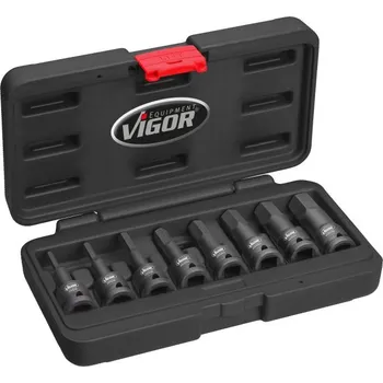 VIGOR Nástrčné hlavice pro rázové utahováky IMBUS VIGOR V7019