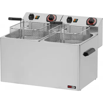 fritéza Fritéza elektrická 2x 8 l FE 77 T třífázová REDFOX