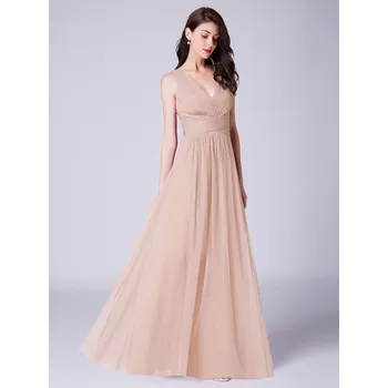 Dámské šaty Dámské společenské šaty Ever Pretty 7526 krémové Velikost: S / 36 / 04 / 08