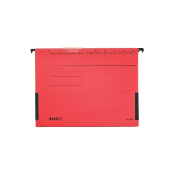 Archivační box Závěsné desky Leitz Alpha s bočnicemi - červená