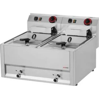 fritéza Fritéza elektrická FE 60 ELT 2x 8l třífázová REDFOX