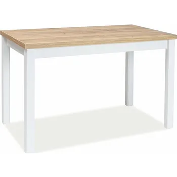 Jídelní stůl Stůl jídelní dub zlatý/bílá 100x60 ADAM