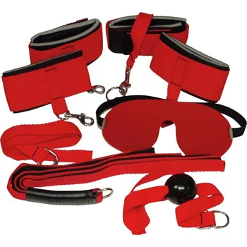 Bondage set BAD KITTY RED GIGANT - s kupónem KUP15 cena 468 Kč + extra diskrétní expedice