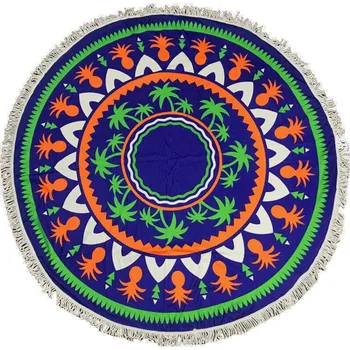 Pikniková deka Osuška Hütermann 150x150cm mandala Palmy