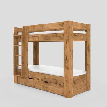 Dětská skříň Patrová postel Rea Pikachu-dub lancelot Levá strana