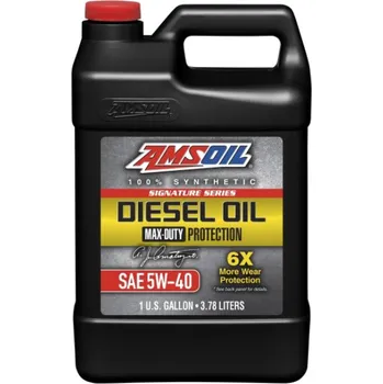 Motorový olej Plně syntetický motorový olej AMSOIL Signature Series 5W-40 Max-Duty Synthetic Diesel Oil 3,78 l (1 galon)