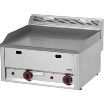 Kuchyňský gril Deska grilovací plynová FTH 60 GL hladká REDFOX