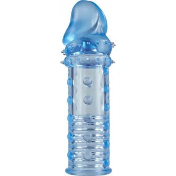Návlek na penis Návlek na penis TOYJOY POWER modrý - s kupónem KUP15 cena 201 Kč + extra diskrétní expedice
