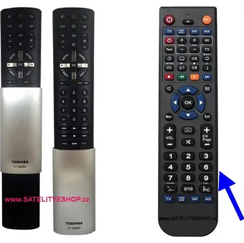 Dálkový ovladač Toshiba CT-90382 dálkový ovladač náhradní