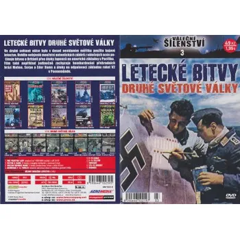 DVD film Letecké bitvy druhé světové války DVD