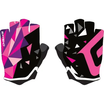 Cyklistické rukavice Extend WEBBI růžovo-fialový krystal 8-10 let (Rukavice dětské Extend WEBBI růžovo-fialový krystal 8-10r)